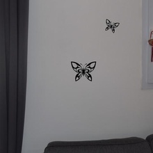 wall butterfly decoration art mural home 3d print model - Mito3D