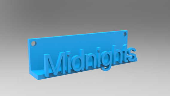 duvar cd Kulp destek 3d print model - Mito3D
