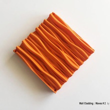 wall cladding waves 2 architecture 3d print model - Mito3D