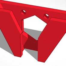 Wand-clip-Halter tool Wand Wandbild storage clip 3d print model - Mito3D