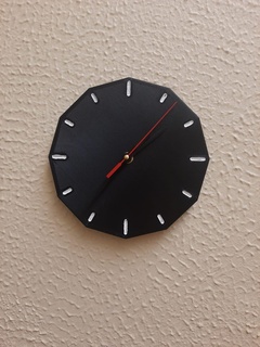 parede relógio escritório 3d print model - Mito3D