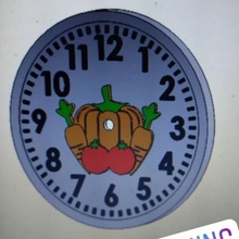 wall clock watch home kitchen 3d print model - Mito3D