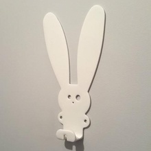 wall clothes hangers bunny home rabit 3d print model - Mito3D