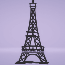 mur décor Eiffel tour art France 3d print model - Mito3D