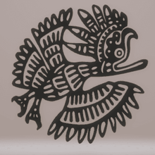 Wand decor Inka Vogel Dekor inca 3d print model - Mito3D