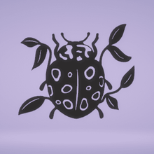 wall decor ladybug animal bug 3d print model - Mito3D