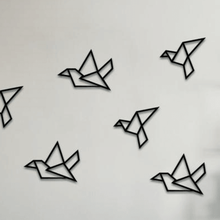 duvar dekorasyonu kuş art resmi 3d print model - Mito3D