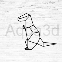 Wandtattoo Dinosaurier origami home geometrische Dekoration Wandbild Wand 2d 3d print model - Mito3D