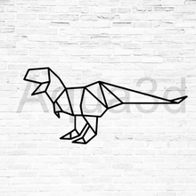 Wandtattoo Dinosaurier origami home geometrische Dekoration Wandbild murn 2d 3d print model - Mito3D