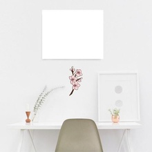 la decoración de pared flor orchidea casa color rosa deco hogar estudio sala comedor 3d print model - Mito3D