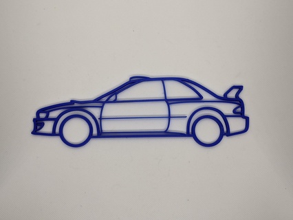 duvar dekorasyon Subaru empreza wrc 97 Colin mcrae wrx sti ralli rallycross rx yarış motor sporları araba formül 1 f1 3d print model - Mito3D