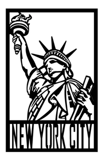wall decoration york statue liberty usa Art decor of freedom united states new 3d print model - Mito3D