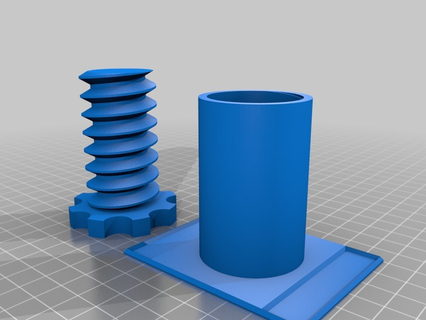 parete filamento titolare supporto casa bobina cucitrice montare domestico 3d print model - Mito3D