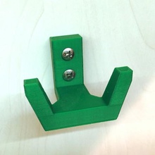 wall hanger home cloakroom coat hook 3d print model - Mito3D