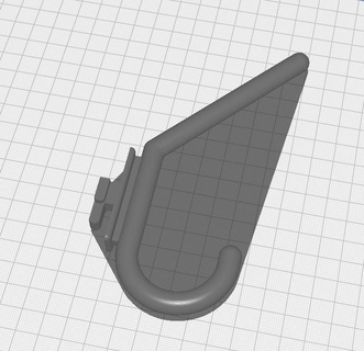 wall hook hook  3d print model - Mito3D