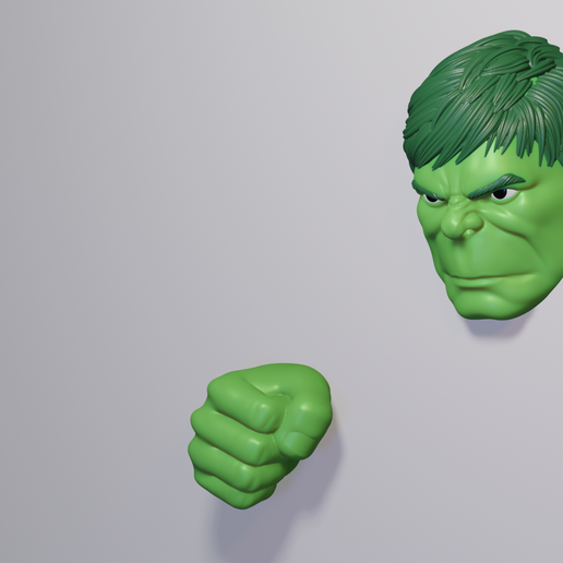 duvar Hulk 3D print model - Mito3D