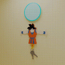 parede chave suporte Goku Dragão bola espírito bombear movimento gadget esfera dragão cabide 3d print model - Mito3D