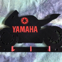 Wand Schlüsselhalter yamaha home r1 3d print model - Mito3D