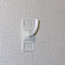 wall long hook stapler clothes hooks hanger household supplies 3d print model - Mito3D