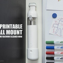 wall mount - xiaomi vacuum cleaner mini 3d print model - Mito3D