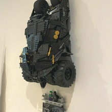 parete montare Lego bicchiere 76240 Batman batmobile 3d print model - Mito3D