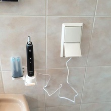 parete montare orale gadget zahnb rste spazzolino titolare supporto wandhalter 3d print model - Mito3D