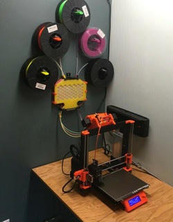 wall mount prusa multiple materials 2s filament buffer mk2mm prusai3mk2 prusai3mk3 filament buffer mm2s mmu mmu2 mount multiple materials prusa wall mount 3d printer accessories 3d printer  3d print model - Mito3D