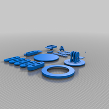 mur monter pivot bras trépied base 3d print model - Mito3D