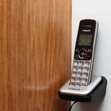 Wandhalterung vtech 6419 schnurloses Telefon home 3d-gedruckt 3d-gedruckte wall mount phone freecad Haushalt versorgt 3d print model - Mito3D