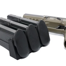 parede montado revista cabide fnh armas fogo pistola fn p90 ps90 57x28mm arma seguro aptusgear 3d print model - Mito3D