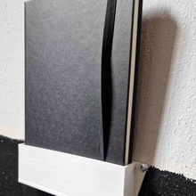 wall mounted notebook holder 3d print model - Mito3D