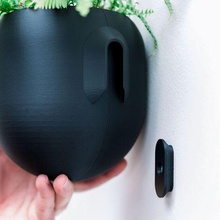 wall mounted planter large plant pot modern designer 3d print model - Mito3D