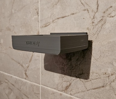 Mauer montiert Seife Gericht Zuhause Haus Badezimmer 3d print model - Mito3D