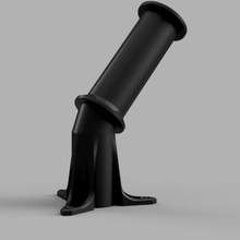 wall mounted spool holder tool filament 3d printer accessories 3d print model - Mito3D