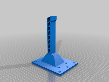 wall mounted spool holder 3d print model - Mito3D