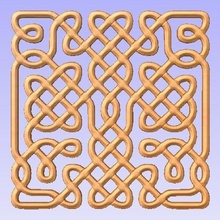 wall panel various weave cnc relief 3d 3d print model - Mito3D
