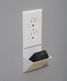 wall power outlet box plate electrical building print place 3d print model - Mito3D