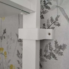 wall securing bracket ikea elvarli wardrobe home mount household 3d print model - Mito3D