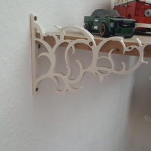 wall shelf home 3d print model - Mito3D