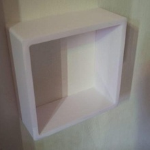 wall shelves box decoration 3d print model - Mito3D