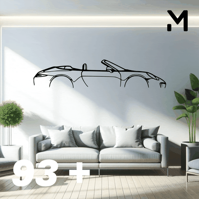 parede silhueta porsche conjunto arte 2d 3d automotivo carro decoração decorativo projeto casa modelo redimensionável 3d print model - Mito3D