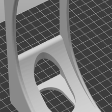 pared carrete soporte filamento 3d print model - Mito3D