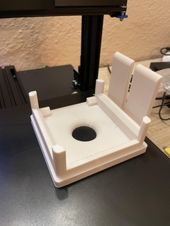 wall stand router d-link m15 ax1500 dlink 3d print model - Mito3D