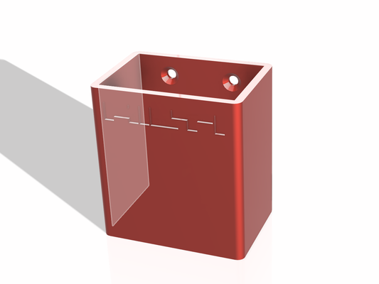 wall storage box hilti pd-s rangefinder screws ikea skadis tools organize 3d print model - Mito3D