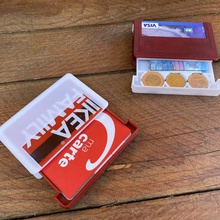 cartera y tarjetas - monedero de la gadget cuadro moneda cambio en el bolso mapa titular tarjeta billetera los cajones 3d print model - Mito3D