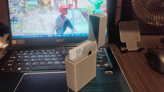 wallet card 3d print model - Mito3D
