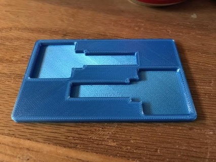 wallet key holder keychains 3d print model - Mito3D