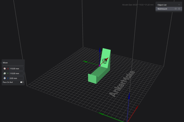 duvara monte ev duvar binmek 3d print model - Mito3D