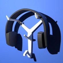 duvar-kulaklık standı monte edilmiş gadget headphonestand ekran kanca 3d print model - Mito3D