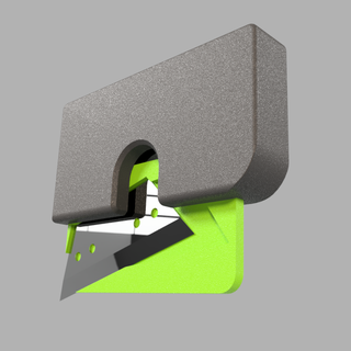 papel pintadocuchillo cuchillo fondo pantalla cortador cuchilla afeitar tapetsk raro herramienta 3d print model - Mito3D